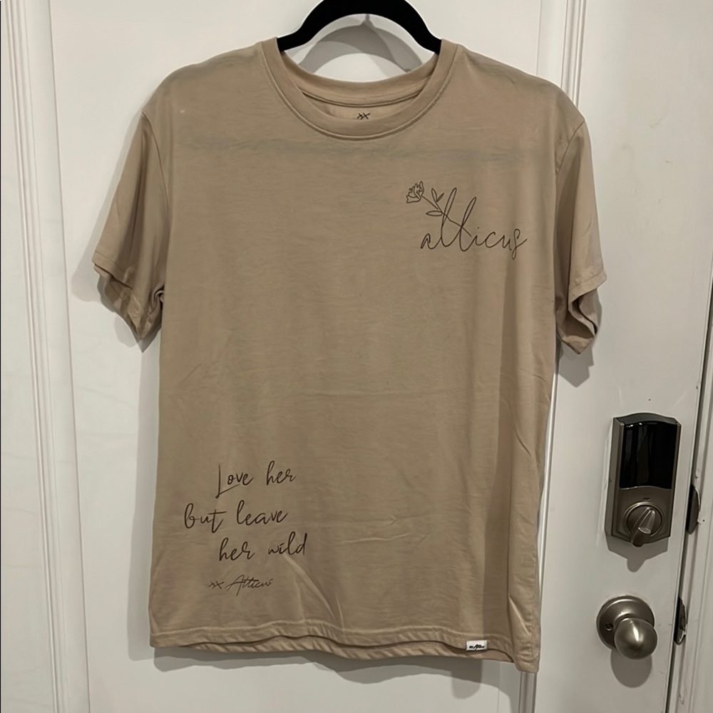 Women's Short Sleeve Tee in Tan